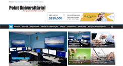 Desktop Screenshot of pointuniversitario.com.br